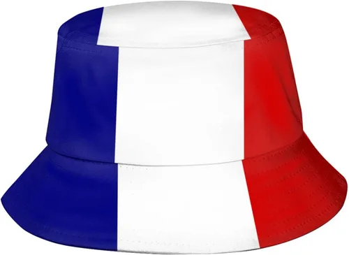 Vista 33 de Lindos sombreros de pescador de bandera plegable patriótico a la moda, gorra de pescador para viajes de verano al aire libre para adultos, mujeres