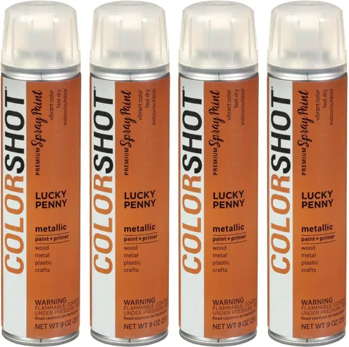 Vista 30 de COLORSHOT Pintura en aerosol brillante, aromaterapia (lavanda) 10 onzas, paquete de 4, pintura acrílica de secado rápido, uso en interiores