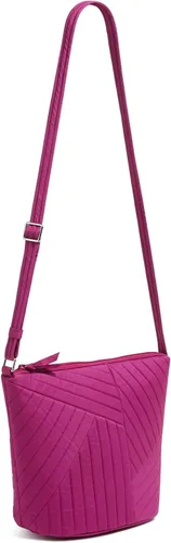 Vista 2 de Vera Bradley - Bolsa cruzada de algodón para mujer