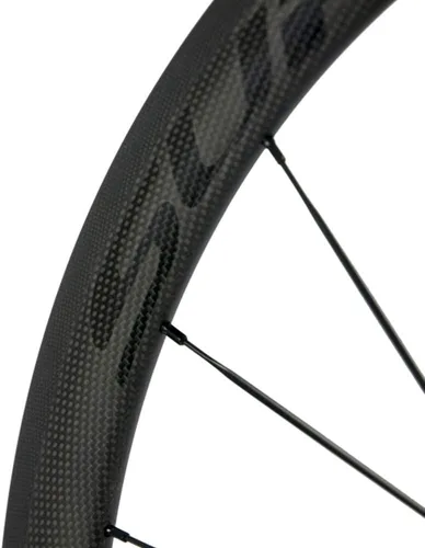 Vista 6 de Superteam Rueda de superficie de frenado de basalto de 0.906 in 1.496 in Carbon Road 700c Clincher Wheelset