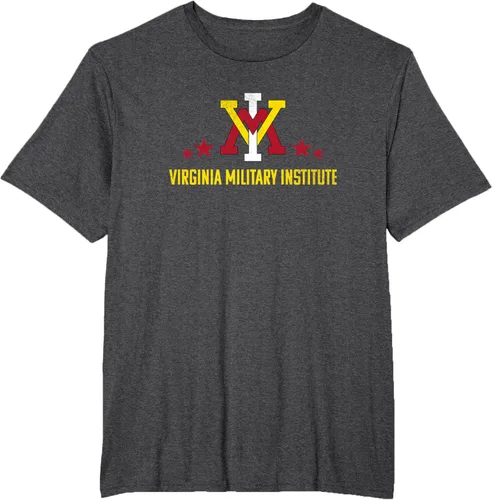 Vista 19 de Virginia Military Institute VMI Keydets Logo Camiseta, Negro