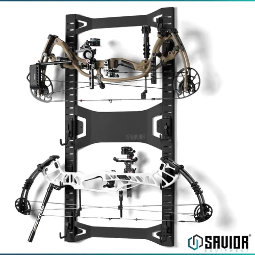 Vista 9 de Savior Equipment Sistema de rack de pared de acero resistente, paneles de pared de acero resistente, almacenamiento de montaje en pared, 5 o 10