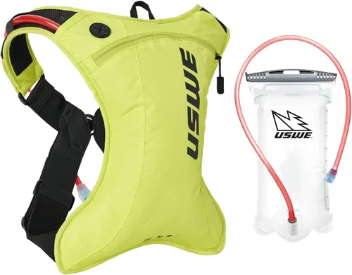 Vista 5 de USWE Outlander Moto Paquete de Hidratación, Mochila de Hidratación para Correr, Senderismo con Cámara de Agua, Hidropack para Hombres y Mujeres