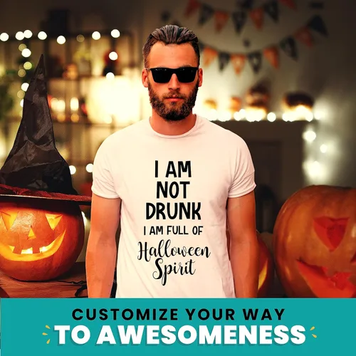 Vista 6 de Custom Text T-Shirt for AdultYouth Add Your Own Text Cotton Shirt Unisex Customizable Graphic Tee Personalized Gift