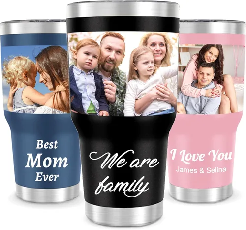 Vista 9 de Personalized 18oz Kids Water Bottle with Engraved Name Text Back to School Custom Stainless Steel Insulated Water Bottle for School, Personalized