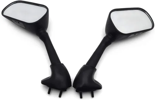 Vista 3 de MT058-BK - Espejos laterales de repuesto para equipo original, color negro, compatible con Yzfr6 Yzf-R6 YZF-R1 Yzfr1 1998 1999 2000 2001 2002