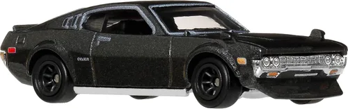 Vista 2 de Hot Wheels Cultura del coche premium 1977 Toyota Celica Coche de juguete fundido a presión a escala 1:64 de la colección Japan Historics