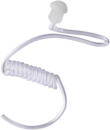 Vista 3 de Auricular de vigilancia Auricular de tubo acústico con micrófono compatible con radio bidireccional Kenwood