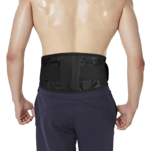 Vista 3 de ITODA Calefacción Abdomen Cinturón calentador de espalda Abdominal Faja de cintura abdominal Soporte lumbar Envoltura de calentamiento del estómago