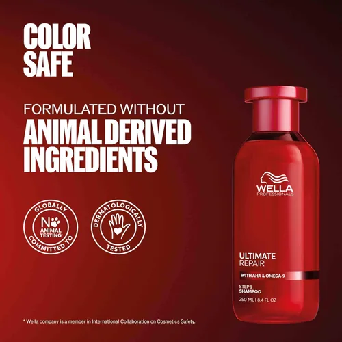 Vista 4 de Wella Professionals ULTIMATE REPAIR Shampoo, Conditioner, and Miracle Hair Rescue Luxury Leave-In Treatment Bundle