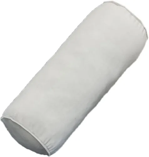 Vista 6 de Tingting's Dream Almohada larga de terciopelo liso para sofá, almohada cilíndrica para el cuello, almohada cervical redonda, cojín lumbar