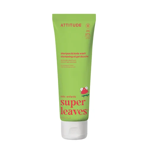 Vista 16 de ATTITUDE Champú y gel de baño para niños, limpiador de cabello y cuerpo verificado por EWG, jabón dermatológicamente probado, productos de baño a