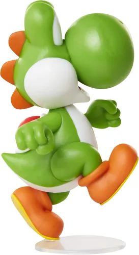 Vista 3 de Super Mario Figura de acción de 2.5 pulgadas corriendo Yoshi juguete coleccionable