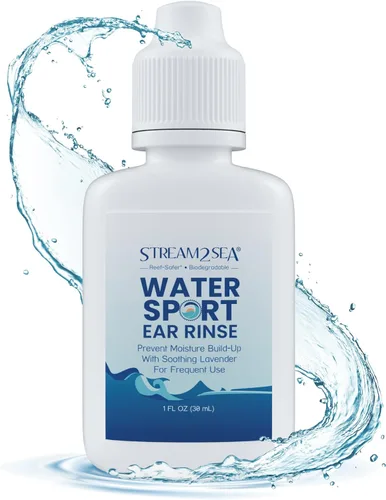 Vista 8 de Stream2Sea Water Sport - Enjuague de oídos para nadadores, buceadores y surfistas, 1 onza líquida, gotas naturales biodegradables para los oídos