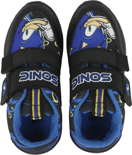 Vista 8 de Sonic The Hedgehog Zapatillas deportivas azules para niños