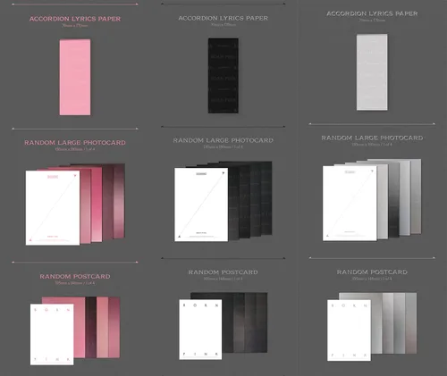 Vista 4 de BLACKPINK - BORN PINK BOX SET ver. 2nd Album+Folded Poster (PINK ver.)