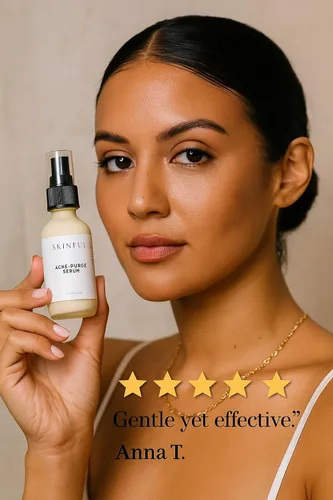 Vista 9 de Skinful Suero facial para piel propensa al acné - Suero anti acné para el acné facial y control de manchas, 2 onzas