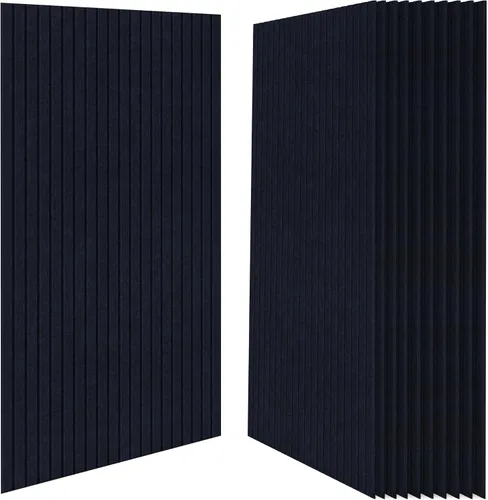 Vista 21 de Paneles acústicos artísticos para pared, paquete de 5 paneles absorbentes de sonido, paneles de pared insonorizados de 47.2 x 23.6 pulgadas, paneles
