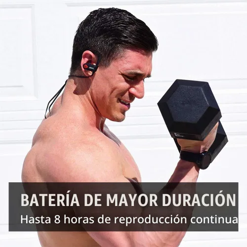 Vista 3 de Senso Auriculares Bluetooth, los mejores auriculares deportivos inalámbricos con micrófono IPX7, impermeables, HD, estéreo, a prueba de sudor