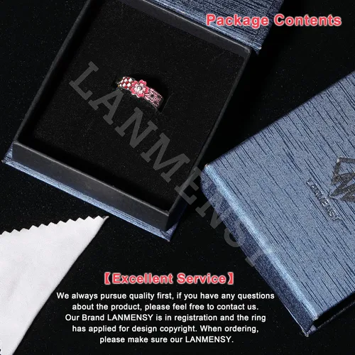 Vista 6 de LANMENSY Demon Slayer Anillos de anime Joyería original de plata de ley 925 "All24 estilos" nuevo Tamaño ajustable Kimetsu No Yaiba Cosplay Moda