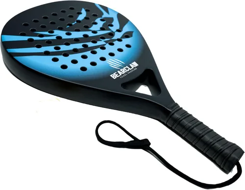 Vista 3 de Padel Racket Carbon Fiber Surface with EVA Memory, Flex Foam Core - Lightweight Padel Racquet