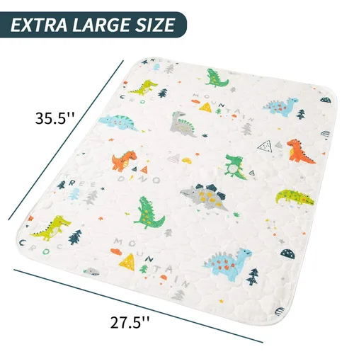Vista 3 de Cambiador de pañales portátil para bebé, tapete cambiador impermeable, suave y cómodo, plegable, artículos esenciales para niños pequeños, regalos 2