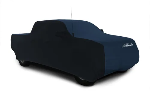 Vista 8 de Coverking Custom Fit Funda de coche para Select Ford modelos – satén elástico, Negro