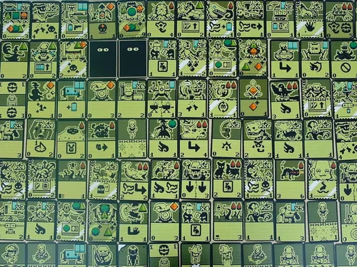Vista 2 de Juego de cartas de inscryption con 255 cartas laminadas Totalmente elegible para juego de 2 jugadores