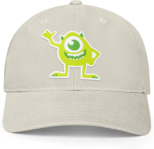 Vista 11 de Disney Mike Wazowski - Gorra de béisbol ajustable para hombre Negro