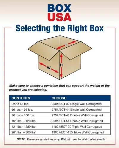 Vista 2 de BOX USA Cajas de cartón corrugado de 8 x 5 x 4, pequeñas, 8 pulgadas de largo x 5 pulgadas de ancho x 4 pulgadas de alto, paquete de 25 Envío