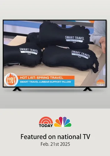 Vista 10 de Almohada de viaje inflable de viaje SMART para asiento de avión