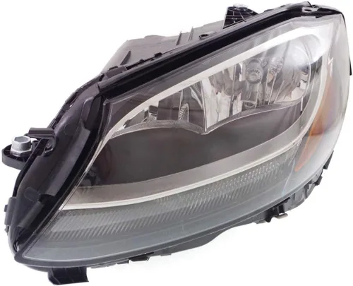 Vista 3 de Para Mercedes-Benz C300 faros delanteros 2015 2016 2017 sedán del lado del conductor Certificado CAPA MB2502220 205 906 71 02 W205 para sedán