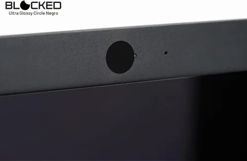 Vista 4 de Fundas de vinilo para cámara web/cámara 57 adhesivos reutilizables de baja adherencia para cámara web 3 tamaños negro paquete de 57