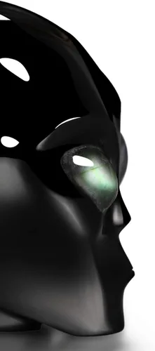 Vista 3 de Skullis Estrella de obsidiana negra de 2.0 pulgadas, compañero de calavera de cristal alienígena con ojos de labradorita, escultura de arte fino
