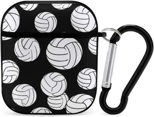 Vista 33 de Funda protectora de silicona compatible con AirPods 2 y 1 (camuflaje militar de camuflaje frío)