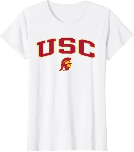 Vista 13 de USC Apparel Southern Cal Trojans Classic Logo Camiseta oficial Negro