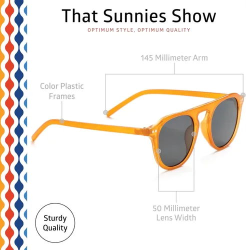 Vista 50 de OPTIMUM OPTICAL Gafas de sol protectoras UV atemporales para hombres y mujeres