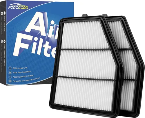 Vista 11 de Paquete de 2 filtros de aire de motor Compatible con Nissan Armada 2022-17, INFINITI QX80 2023-14, QX56 2013-11. Reemplazo de filtro de aire