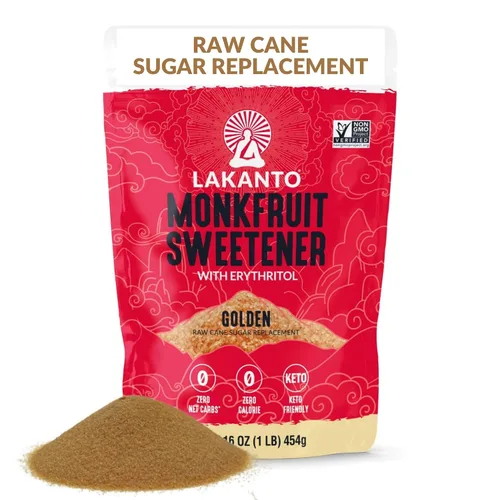 Vista 12 de Lakanto - Edulcorante de fruta del monje, sustituto de azúcar 1:1, keto, sin OGM