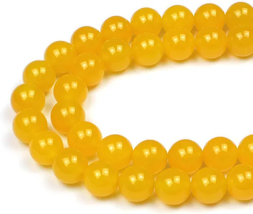 Vista 20 de MJDCB Cuentas de Turquesa Africana Natural Redondas Piedras Sueltas para Hacer Joyas Pulsera Collar Accesorio DIY 15" (4mm)