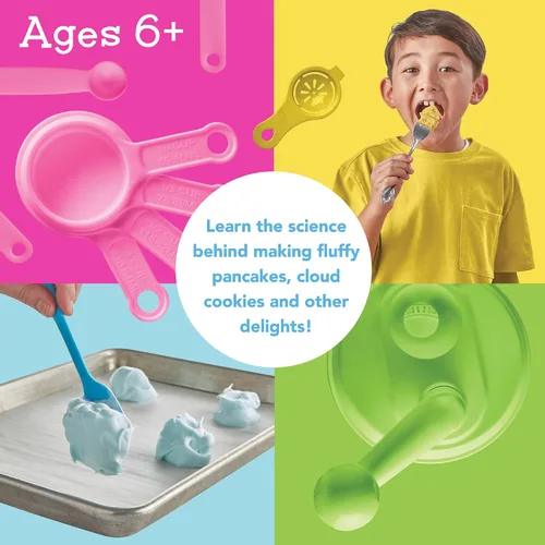 Vista 2 de MindWare Kitchen Science Academy Wonder Whipper - Juego de cocina divertido y educativo para niños de 6 años en adelante, mezclador de manivela