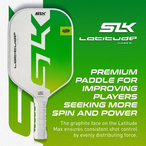 Vista 2 de Selkirk Sport SLK Latitude Pickleball Paddles Lightweight Graphite Core A pickleball racket with SpinFlex+ for unmatched spin and control on