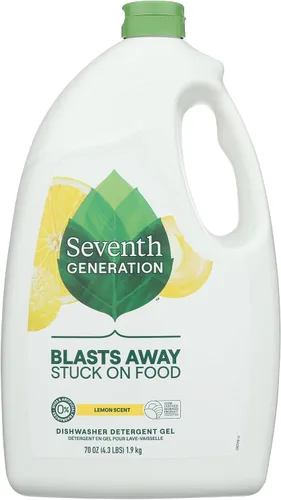 Vista 11 de Gel de lavavajillas automático Seventh Generation Free and Clear, 42 onzas - 6 por caja.