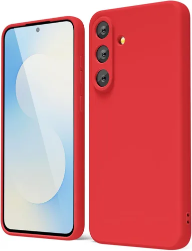 Vista 201 de oakxco Funda para teléfono Samsung Galaxy S8 de silicona líquida, delgada y fina de gel de goma suave TPU cubierta protectora simple llana
