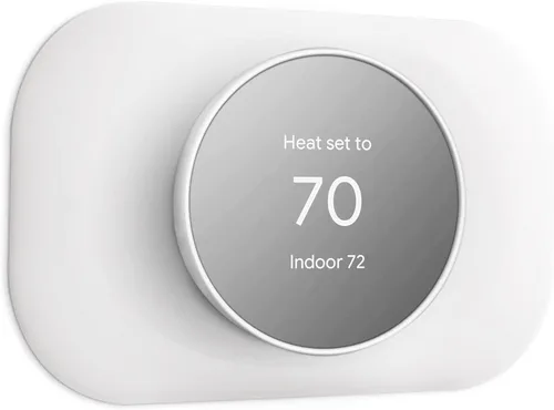Vista 9 de Petrichor Nest Placa de Pared para Termostato - Compatible con Google Nest 2020 - Kit de Molduras, Accesorio de Cubierta para Instalación Fácil