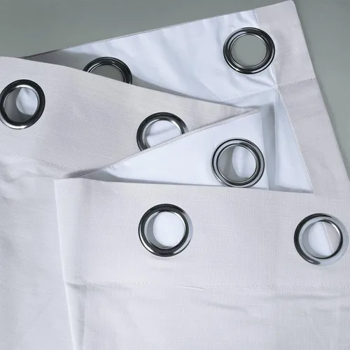 Vista 3 de HPD HALF PRICE DRAPES Cortinas opacas de algodón con ojales para dormitorio, sala de estar, 50 x 96 pulgadas, cortina de tratamiento de ventanas