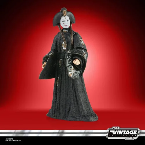 Vista 3 de STAR WARS The Vintage Collection Queen Amidala Toy - Figura de amenaza fantasma a escala de 3.75 pulgadas, juguetes para niños a partir de 4 años