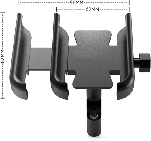 Vista 6 de Soporte de montaje para Yamaha FZ25 FZ-25 motocicleta CNC aluminio teléfono móvil Holde espejo retrovisor soporte del manillar