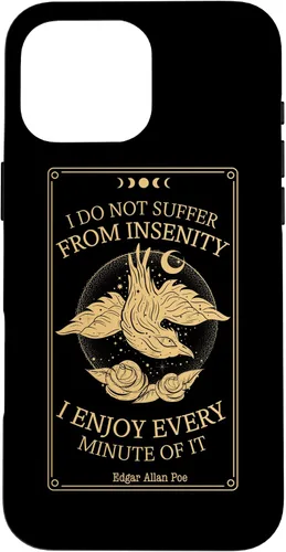 Vista 18 de Funda para iPhone 11 Pro Max Edgar Allan Poe Raven Booktok Bookish Merch