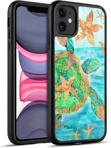 Vista 109 de Head Case Designs Officially Licensed Paul Brent Agate Mermaid Coastal Gel Armor Case [Military Grade Drop Protection] Compatible with Apple iPhone